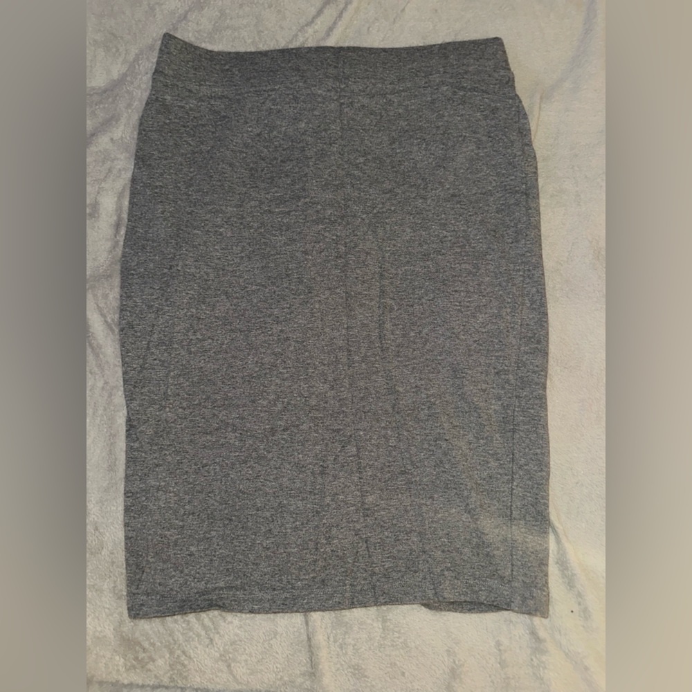 Grey Bodycon Skirt